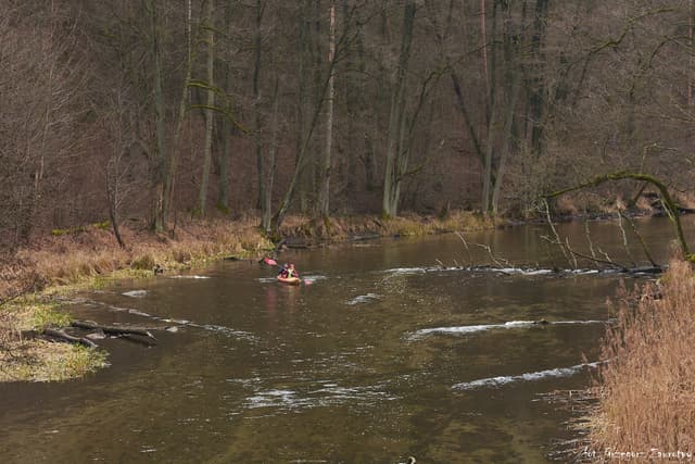 Późna jesień nad Krutynią